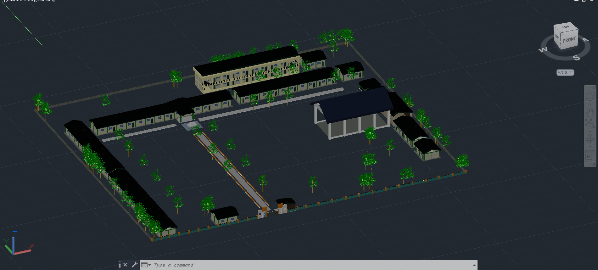 3D School Building
